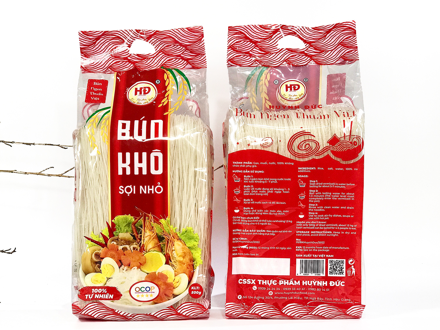 Điểm đặc biệt của bún khô