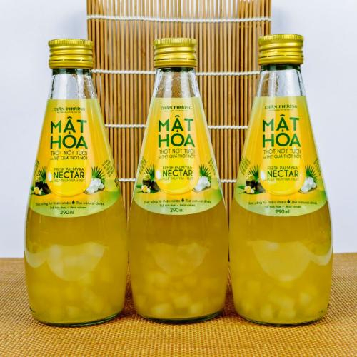 Set Quà Tặng 6 Chai Mật Hoa Thốt Nốt Tươi (290ml/Chai)