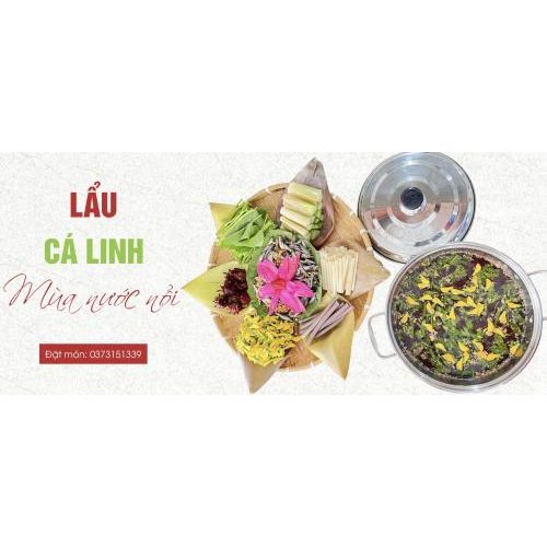 Lẩu Cá Linh Nấu Atiso Đỏ (Đặc Sản Miền Tây Mùa Nước Nổi)