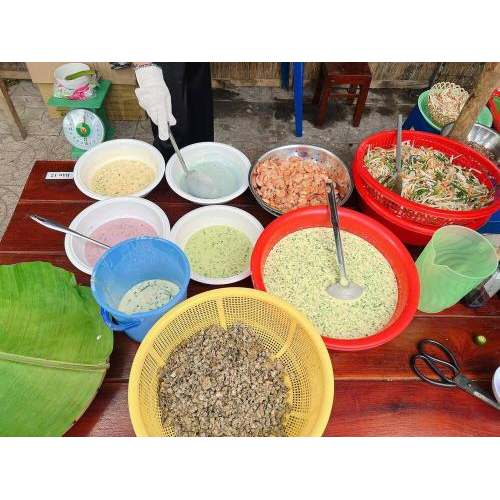 Bánh Xèo, Bánh Khọt – Hương Vị Đậm Đà Giữa Lòng Thiên Nhiên