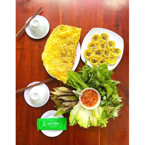 Bánh Xèo, Bánh Khọt – Hương Vị Đậm Đà Giữa Lòng Thiên Nhiên