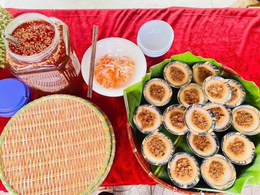 Buffet bánh cống bánh bèo - Khu du lịch Tuấn Tường